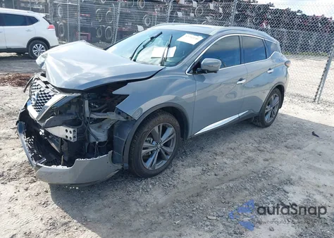 2021 Nissan Murano Platinum Fwd z USA, uszkodzony, nr VIN 5N1AZ2DJ7MC112271
